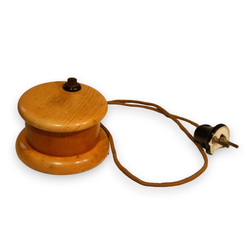 Wooden doorbell housing