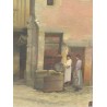 Paintings | Painting: ‘Women at the Well’. Moinat SA  – Antiques and home décor