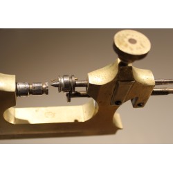 G de P & Co swivel tower, wooden box