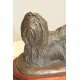 Chien "SHIH TZU" en bronze signé Douglas GRAY