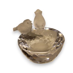 Cristal Swarovski \"Bain d\'oiseaux\" par Max SCHRECK