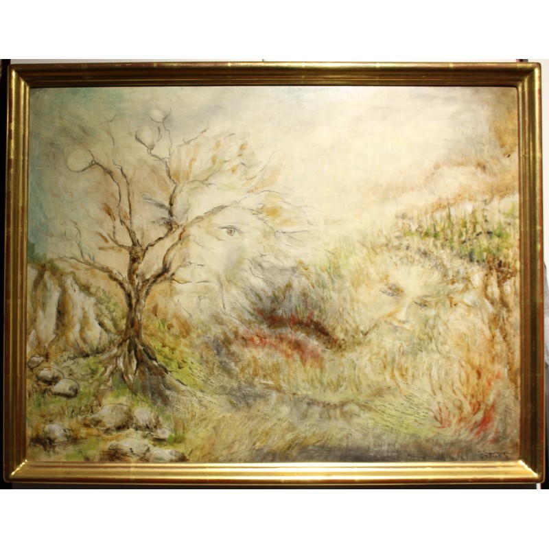 Tableau \"Été\" signé BERGER