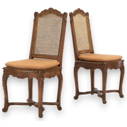 Paire de chaises style Régence