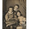 Dessin "Portrait de trois enfants"