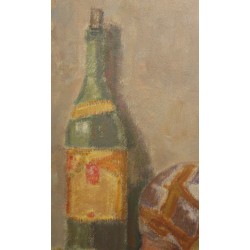 Tableau \"Le pain\" signé CHINET