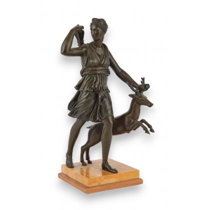 Bronze "Diane chasseresse"