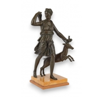 Bronze "Diane chasseresse"