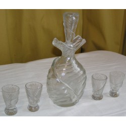 Liqueur set, signed. by  Moinat SA  - Antiques and home décor