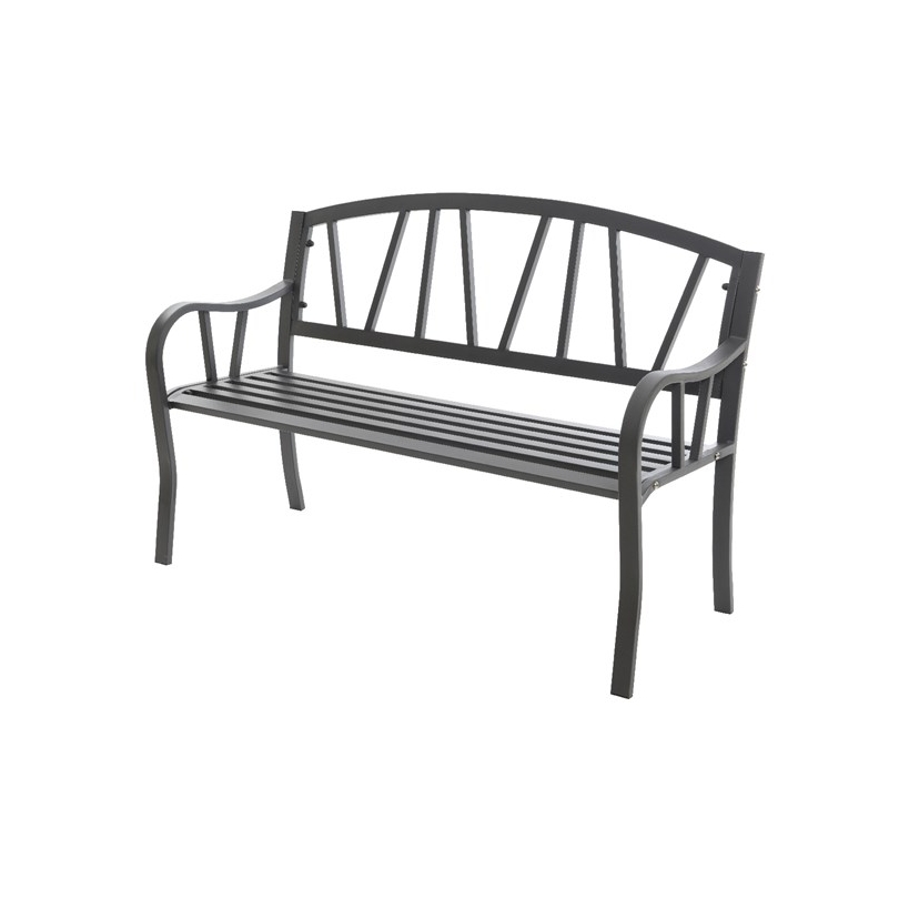 Banc de jardin Odense en aluminum anthracite