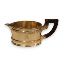 Tea set by Pochon, monogrammed