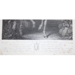 Gravure "Francisci DE MONCADA" par Raphael MORGHEN