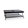 Table basse vitrine industrielle