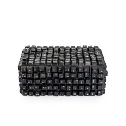 Boite clavier recyclé noir, grande