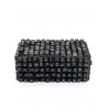 Boite clavier recyclé noir, grande