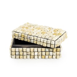 Large white recycled keyboard box
