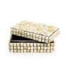 Large white recycled keyboard box