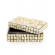 Boite clavier recyclé blanc, grande