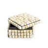Small white recycled keyboard box