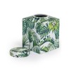 Boite carrée Feuilles tropicales, Grande