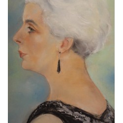Pastel portrait de Mme Pastori