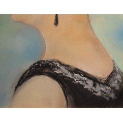 Pastel portrait de Mme Pastori