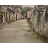 Tableau \"Le Chemin\" signé E. CHAMBON 35
