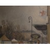 Tableau \"Les Carrousels\" signé E. MARTIN 46