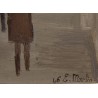 Tableau \"Les Carrousels\" signé E. MARTIN 46