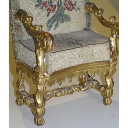 Miniature Louis XIV armchair. on  Moinat SA  - Antiques and home décor