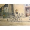 Tableau \"Carouge\" signé H. SCHOELLHORN