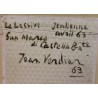 Tableau \"La Lessive Italienne\" signé Jean VERDIER