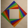 Silkscreen print ‘Geometric Composition’, signed by BILL