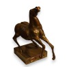 Bronze \"Cheval dressé\" signé BERROCAL