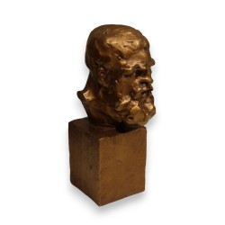 Bronze \"Tête de berger \" par DE NIEDERHÄUSERN