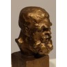Bronze \"Tête de berger \" par DE NIEDERHÄUSERN