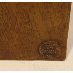 Bronze \"Tête de berger \" par DE NIEDERHÄUSERN