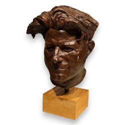 Tête en plâtre \"M. Pastori\"