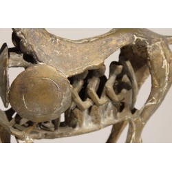 Bronze \"Cheval de Troye\" signé SIEBOLD