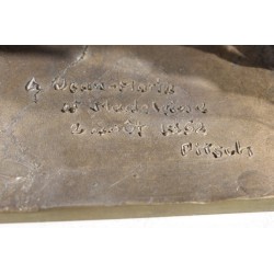 Bronze \"Cheval de Troye\" signé SIEBOLD