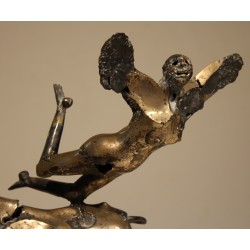 Sculpture \"Icare et rhinocéros\"