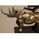 Sculpture "Icare et rhinocéros"