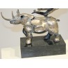 Sculpture \"Icare et rhinocéros\"
