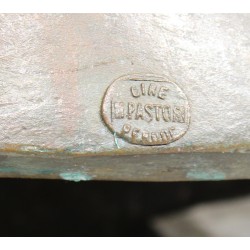 Bronze \"Tête de Mme. Pastori\" signé Y. LARSEN