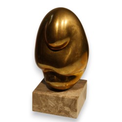 Bronze poli moderne par Hans GERBER