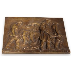 Bas relief \"Le Vittime del lavoro\"