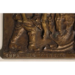 Bas relief \"Le Vittime del lavoro\"