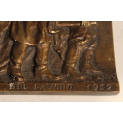 Bas relief \"Le Vittime del lavoro\"