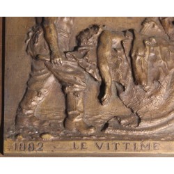 Bas relief \"Le Vittime del lavoro\"