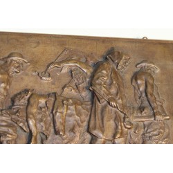 Bas relief \"Le Vittime del lavoro\"