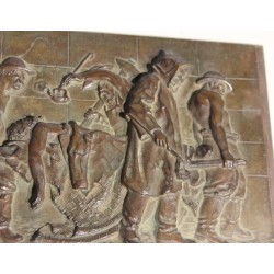 Bas relief \"Le Vittime del lavoro\"